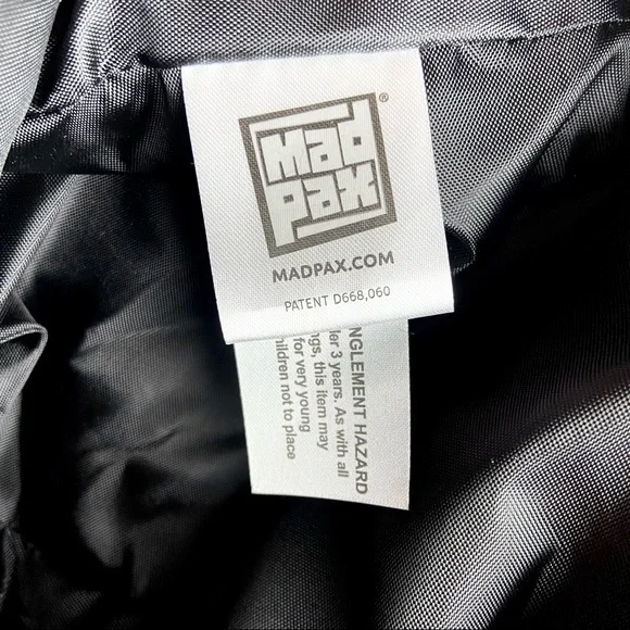 Rare Mad Pax Black Spiketus Rex Pint Mini Backpack - Picture 10 of 10